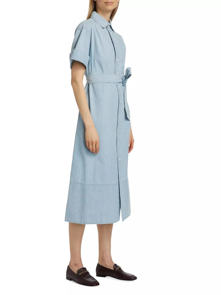 商品Ralph Lauren|Chambray Midi-Shirtdress,价格¥1017,第4张图片详细描述