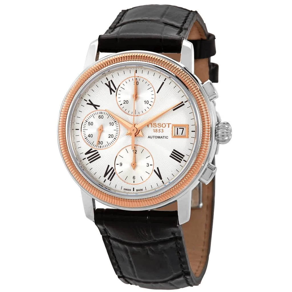 商品Tissot|Bridgeport Chronograph Automatic Silver Dial Men's Watch T921.427.46.033.00,价格¥8673,第1张图片