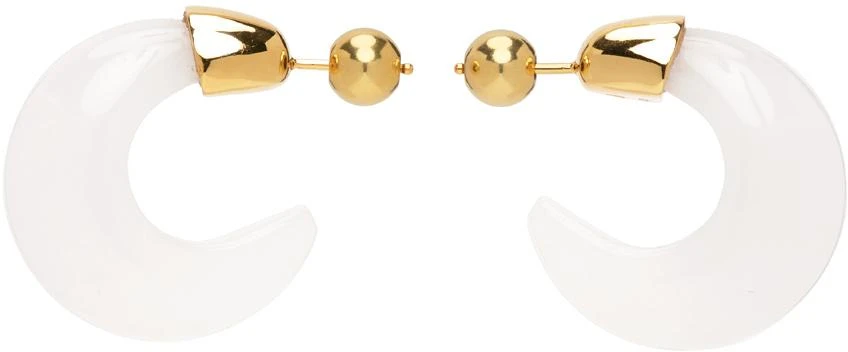 商品Sophie Buhai|White Jade Donut Hoops,价格¥2001,第1张图片