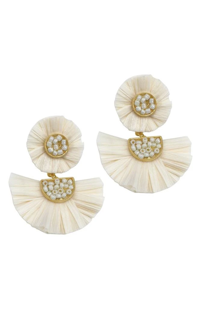 商品ADORNIA|Mixed Media Drop Earrings,价格¥187,第1张图片