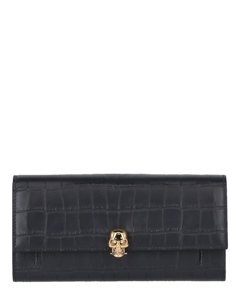 商品Alexander McQueen|Skull Leather Chain Wallet,价格¥4383,第1张图片