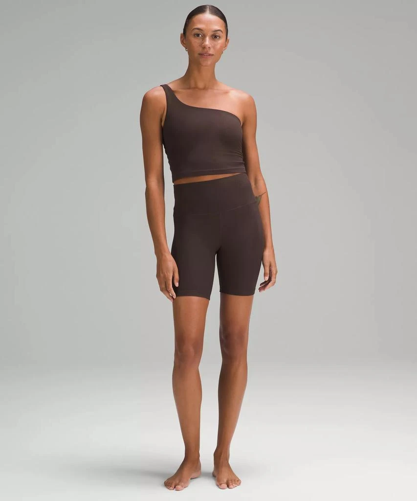 商品Lululemon|Ribbed Nulu Asymmetrical Yoga Tank Top *Light Support, A/B Cup,价格¥240,第2张图片详细描述