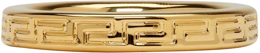 商品Versace|Gold Greek Key Ring,价格¥911,第5张图片详细描述