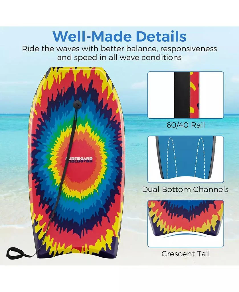 Lightweight Body Board Boogie Board - Durable, Easy-to-Carry Surfing Gear 商品