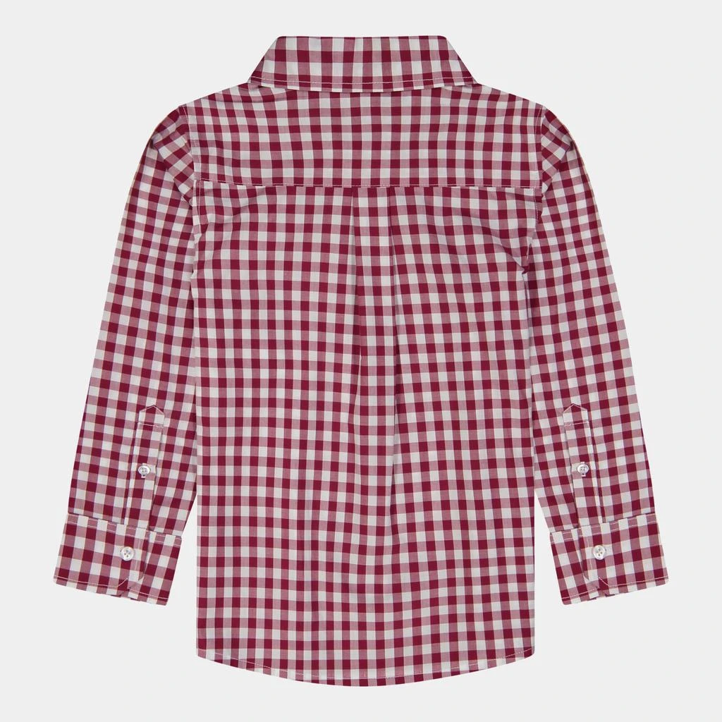 商品Andy & Evan|Boys Gingham Button Down Shirt,价格¥77,第3张图片详细描述