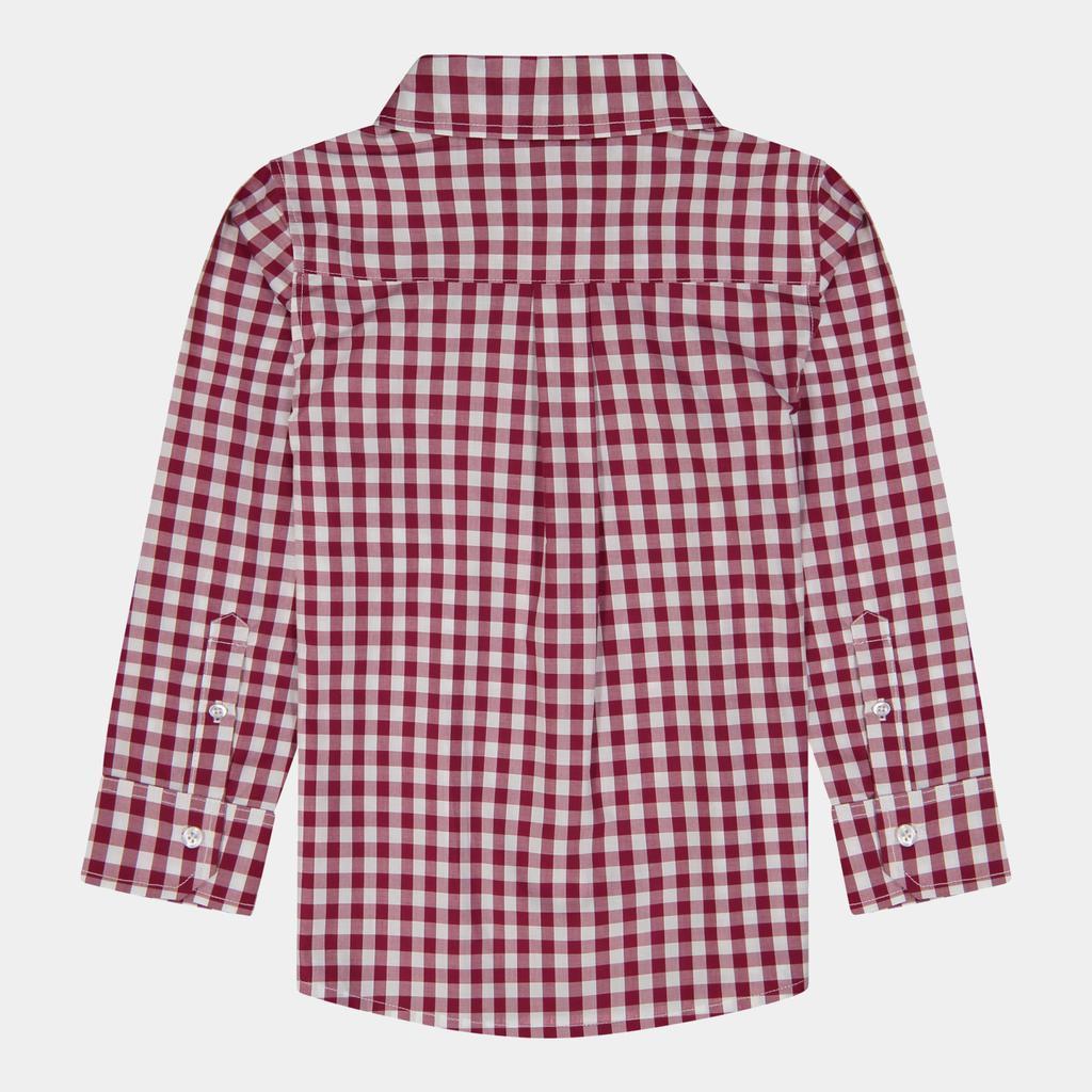 商品Andy & Evan|Boys Gingham Button Down Shirt,价格¥216,第5张图片详细描述