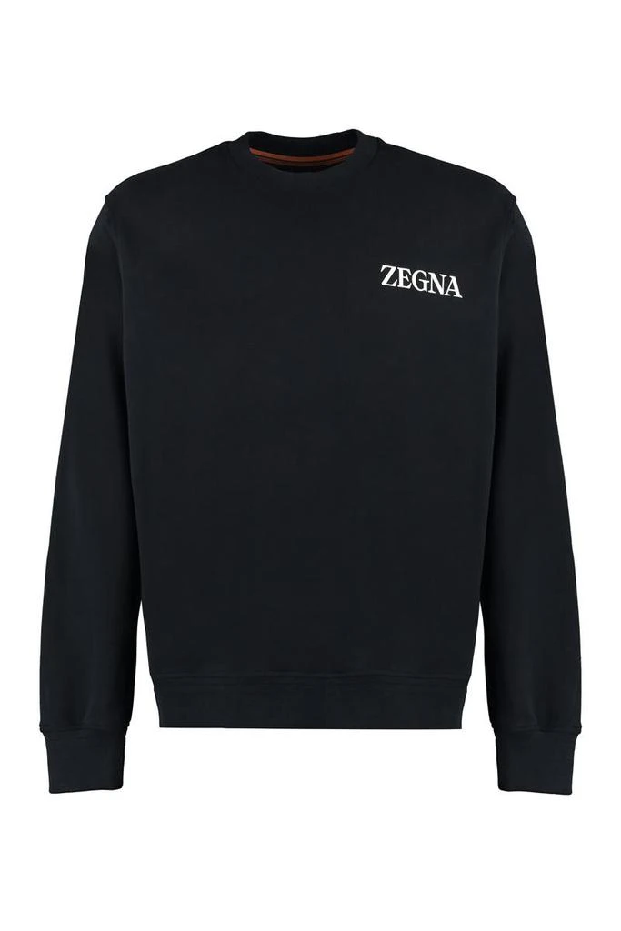 商品Zegna|ZEGNA COTTON CREW-NECK SWEATSHIRT,价格¥2952,第1张图片