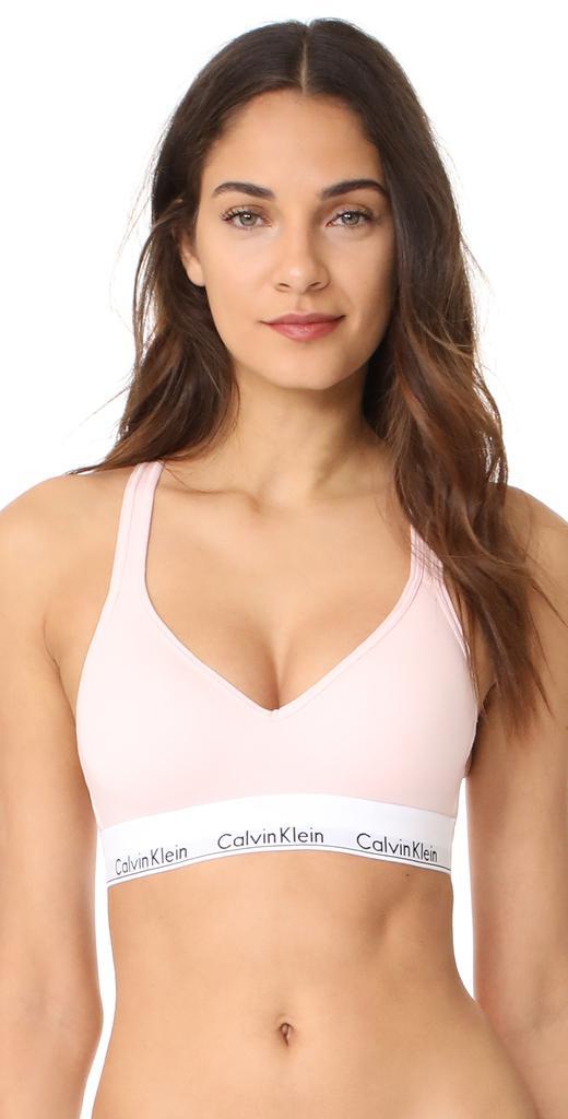 商品Calvin Klein|Calvin Klein Underwear 时尚棉质轻柔衬里休闲文胸,价格¥327,第1张图片