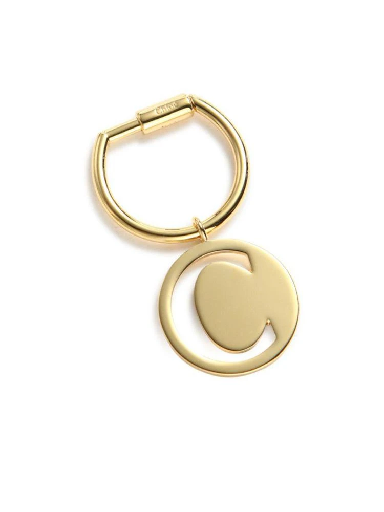 商品Chloé|Initial Charm Keychain Hook,价格¥450,第2张图片详细描述