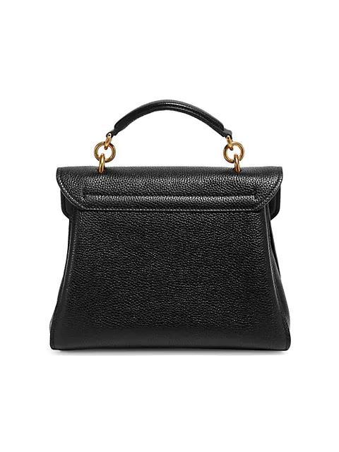 商品Salvatore Ferragamo|Margot Leather Crossbody Bag,价格¥18656,第5张图片详细描述