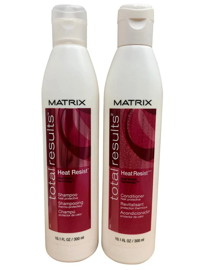 商品MATRIX|Total Results Heat Resist Shampoo & Conditioner All Hair Types 10.1 OZ Each,价格¥99,第1张图片