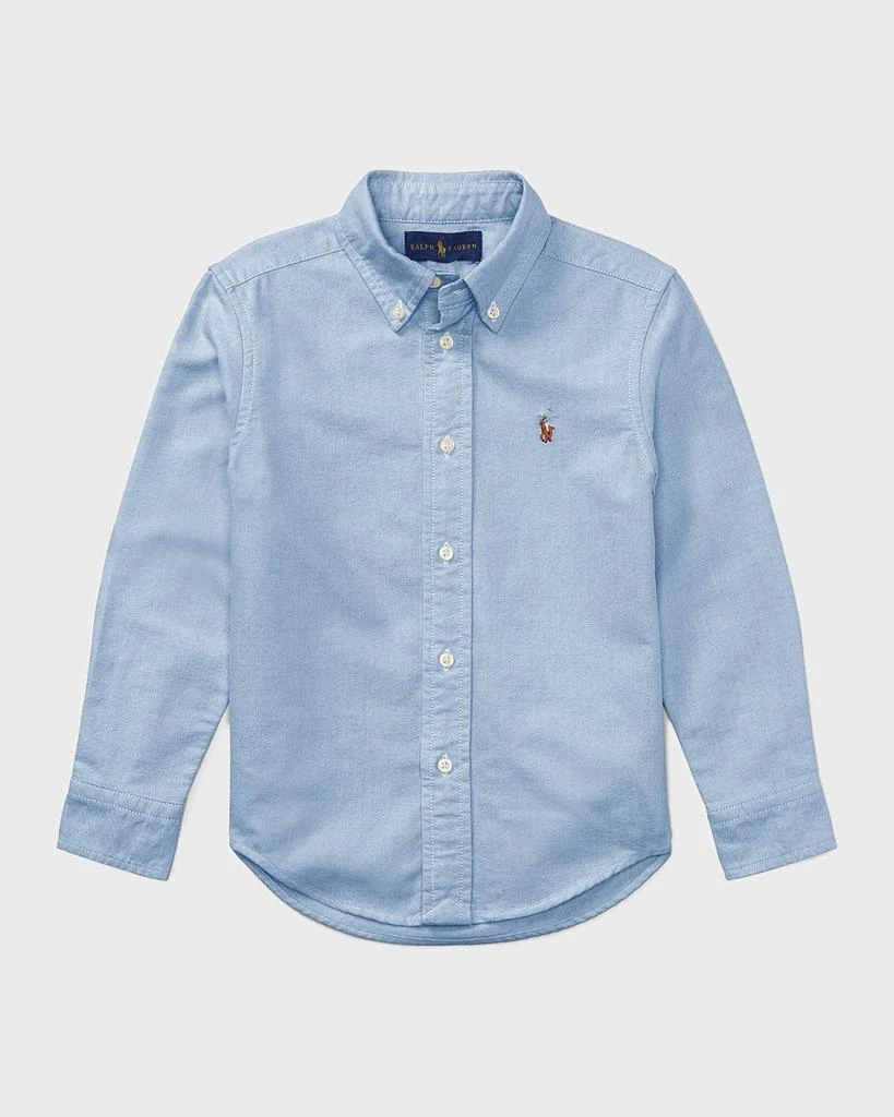 商品Ralph Lauren|Boy's Oxford Sport Shirt, Size 4-7,价格¥425,第1张图片