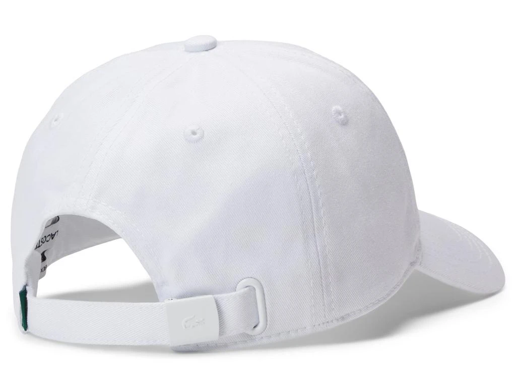 商品Lacoste|Cotton Croc Logo Cap,价格¥374,第2张图片详细描述