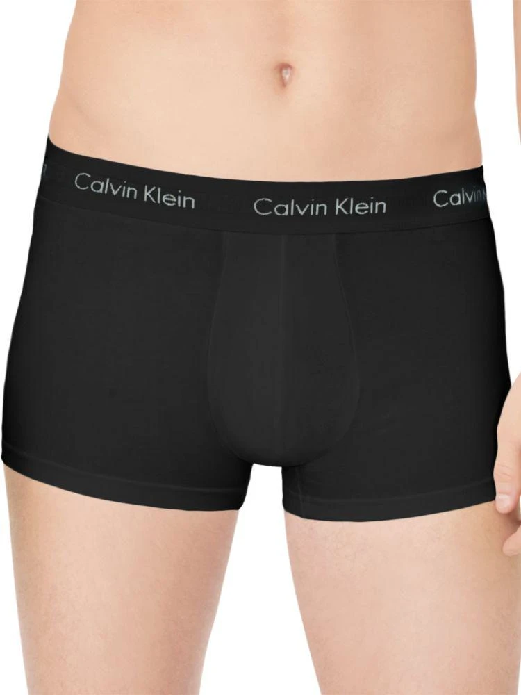 商品Calvin Klein|3-Pack Stretch Cotton Low-Rise Trunks,价格¥193,第1张图片