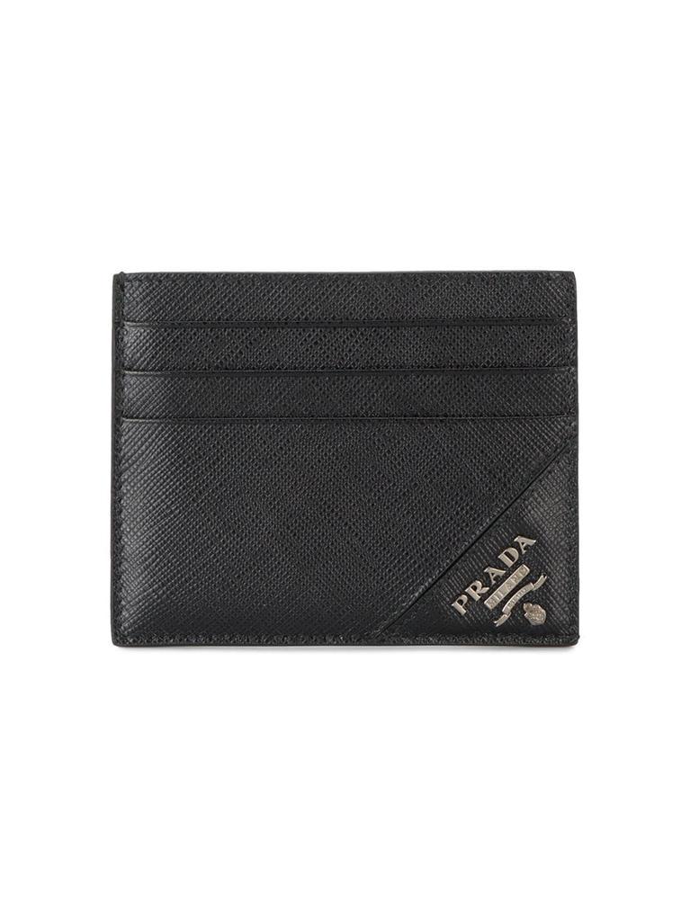 商品Prada|PRADA logo plaque cardholder,价格¥2583,第1张图片