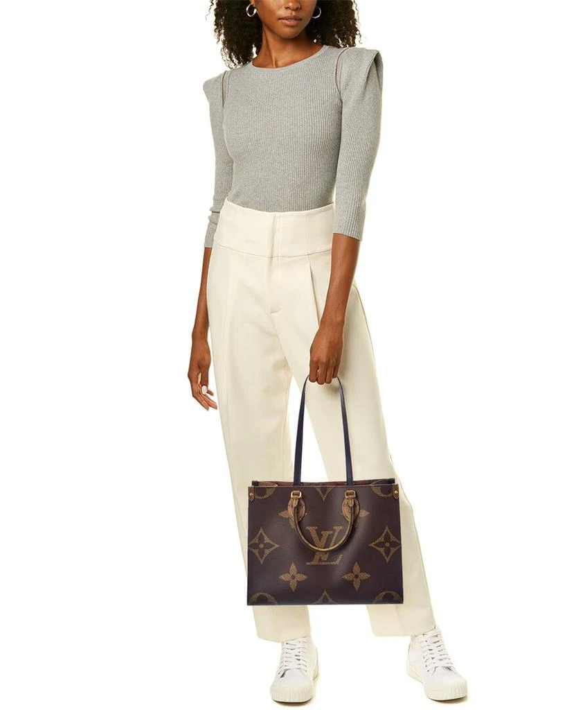 商品[二手商品] Louis Vuitton|Louis Vuitton Reverse Monogram Canvas OnTheGo MM (Authentic Pre-Owned),价格¥25406,第5张图片详细描述