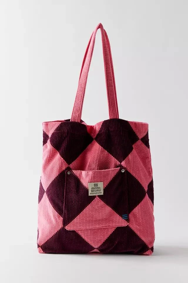 商品BDG|BDG Patchwork Corduroy Tote Bag,价格¥188,第1张图片