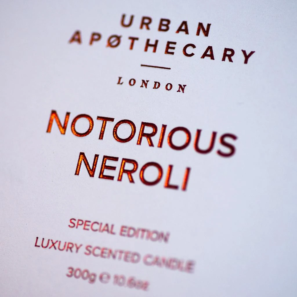 商品Urban Apothecary|Notorious Neroli Luxury Candle 300g,价格¥471,第3张图片详细描述