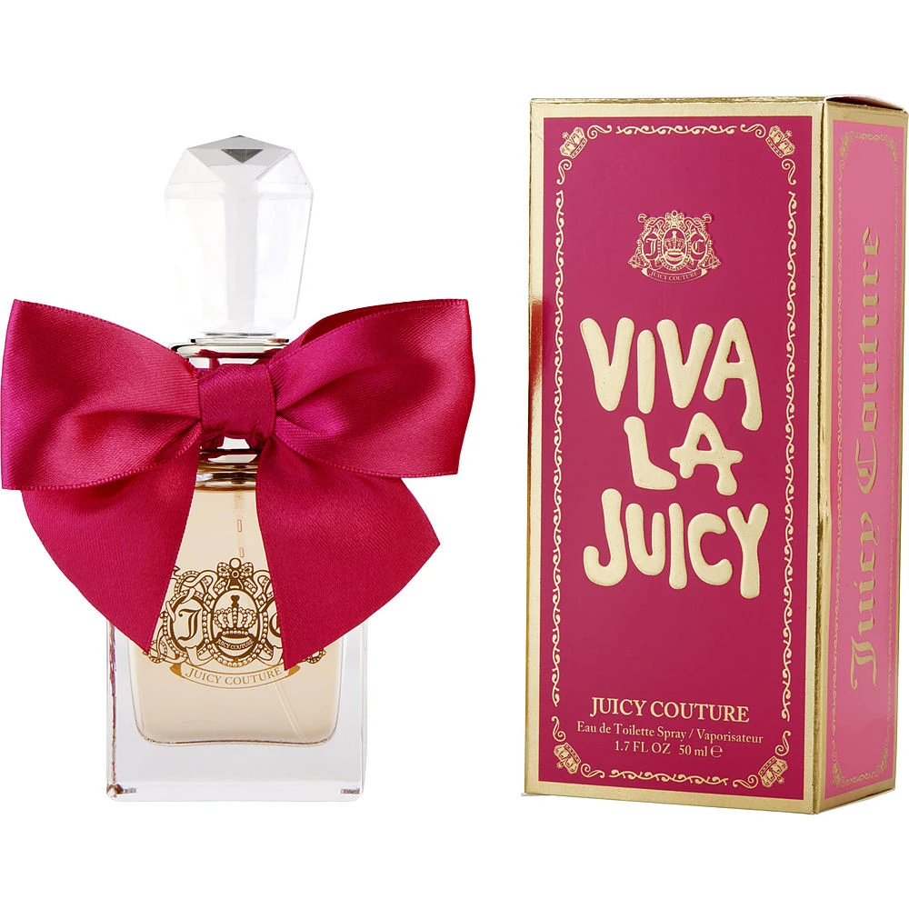 商品Juicy Couture|Juicy Couture 橘滋 甜美万岁（花朵万岁）女士淡香水 EDT 50ml,价格¥340,第1张图片