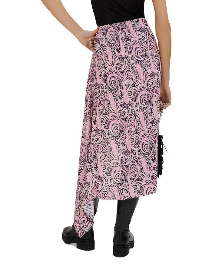 商品Maje|Apollo Asymmetric Paisley Skirt,价格¥1117,第2张图片详细描述