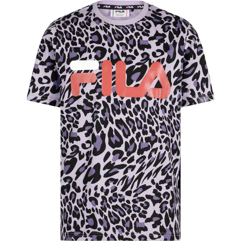 Leopard print t shirt in purple商品第1张图片规格展示