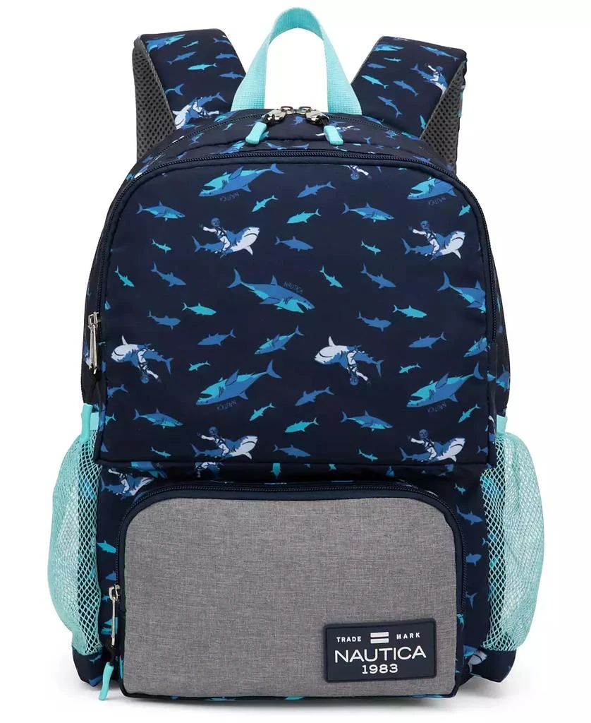 商品Nautica|Kids Backpack for School, 16" H,价格¥636,第1张图片