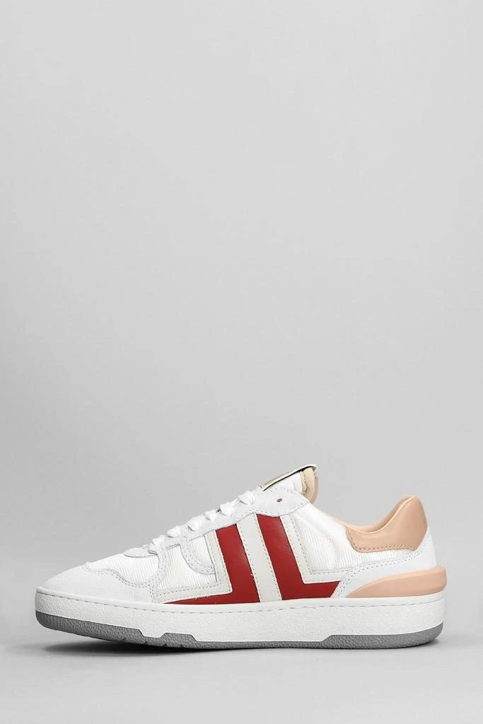 商品Lanvin|Lanvin Sneakers In Rose-pink Suede And Leather,价格¥3158,第3张图片详细描述