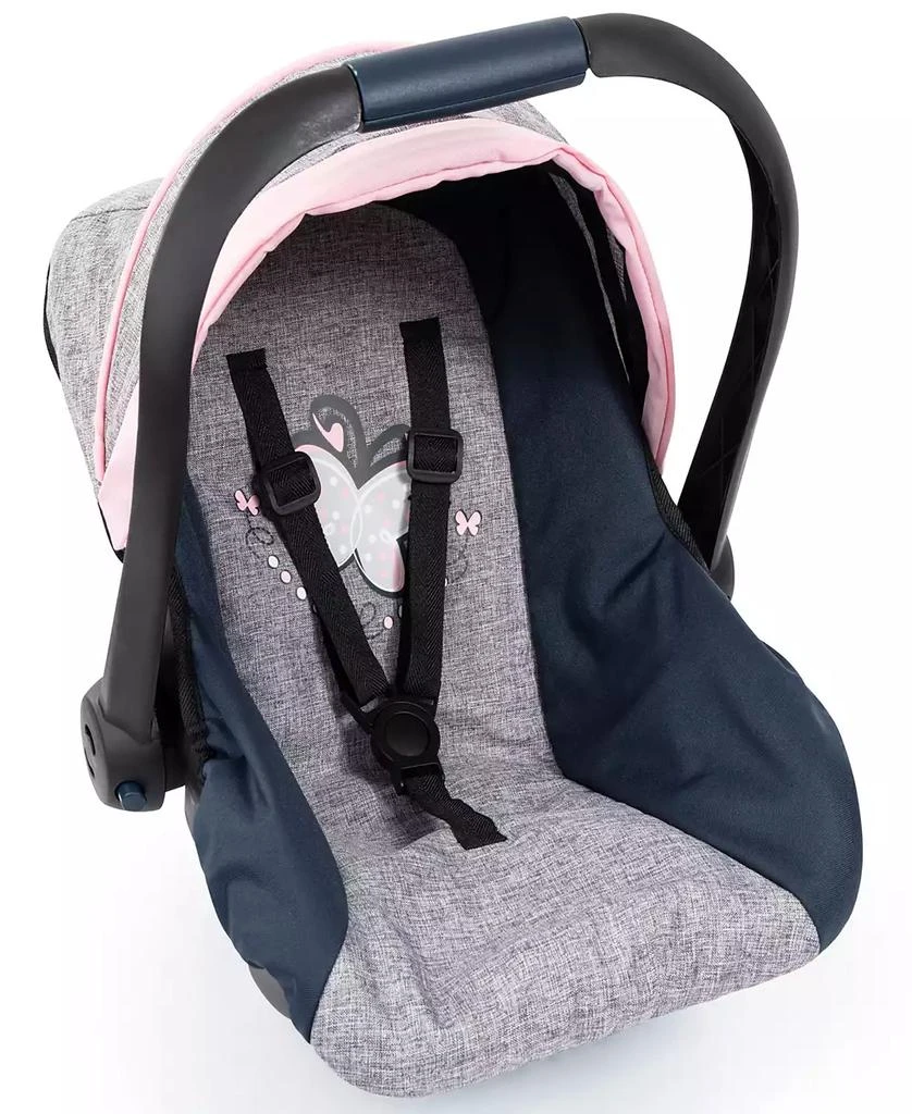 商品Bayer Design|Dolls Grey, Blue, Pink Butterfly Car Seat,价格¥202,第1张图片