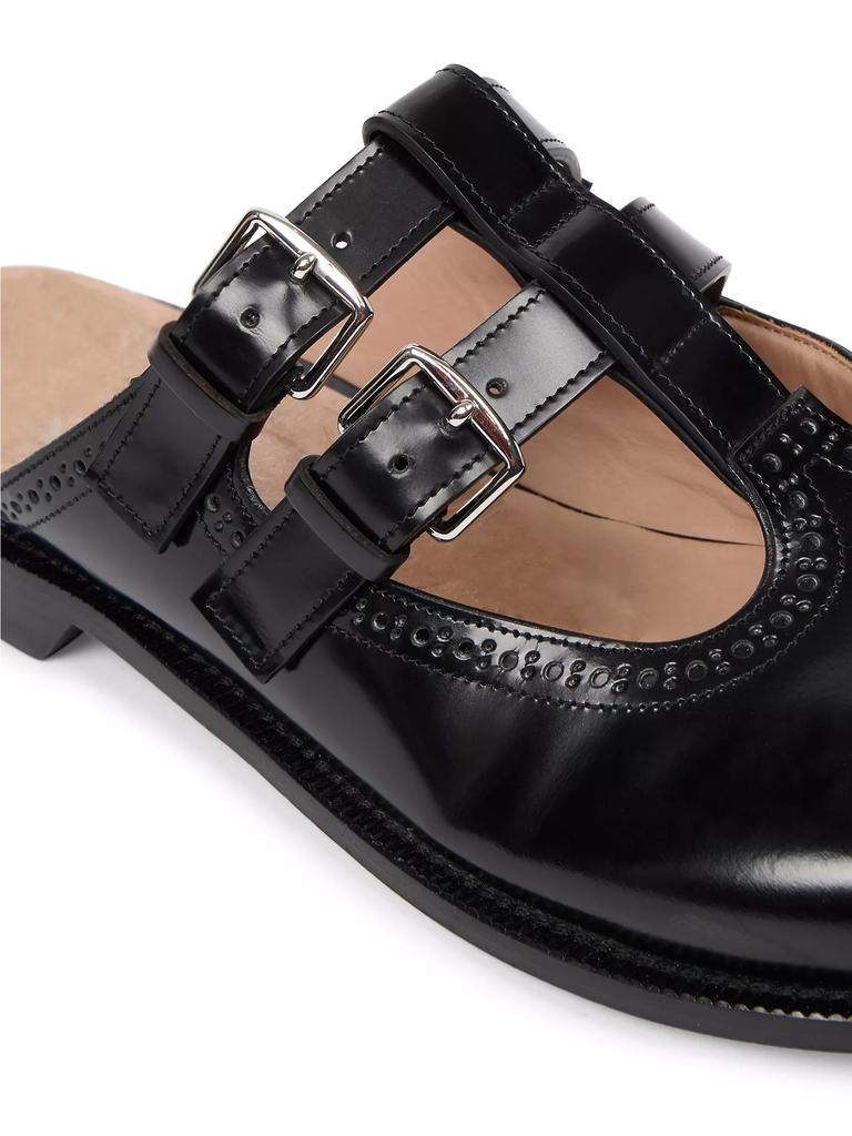 サンダル・ミュール LOEWE Leather Mary Jane Field Mules Campo Mary Jane Mules | Authentic & Vintage | ReSee