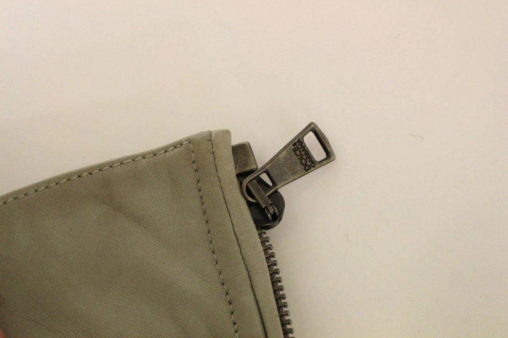 Dolce & Gabbana  Beige Leather Jacket Biker Coat 商品