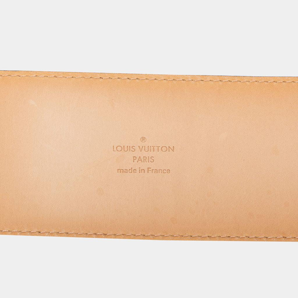 Louis Vuitton Amarante Vernis Leather LV Initiales Waist Belt 75 CM商品第4张图片规格展示