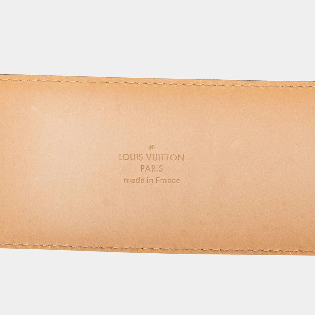 商品[二手商品] Louis Vuitton|Louis Vuitton Amarante Vernis Leather LV Initiales Waist Belt 75 CM,价格¥3322,第4张图片详细描述