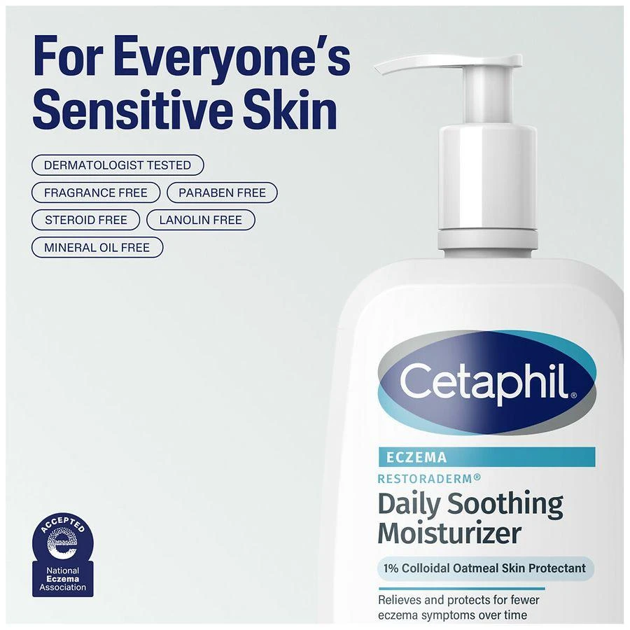商品Cetaphil|Eczema Moisturizing Lotion Unscented,价格¥166,第5张图片详细描述