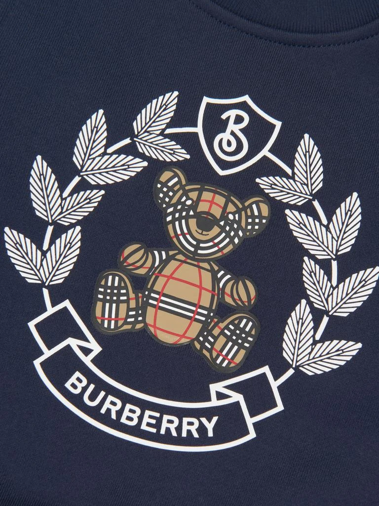 商品Burberry|Baby Girls Crest Sweatshirt in Blue,价格¥2213,第3张图片详细描述