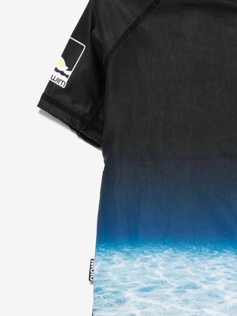 商品MOLO|Boys Neptune Faded Shark Rashguard in Black (UPF50+),价格¥374,第4张图片详细描述