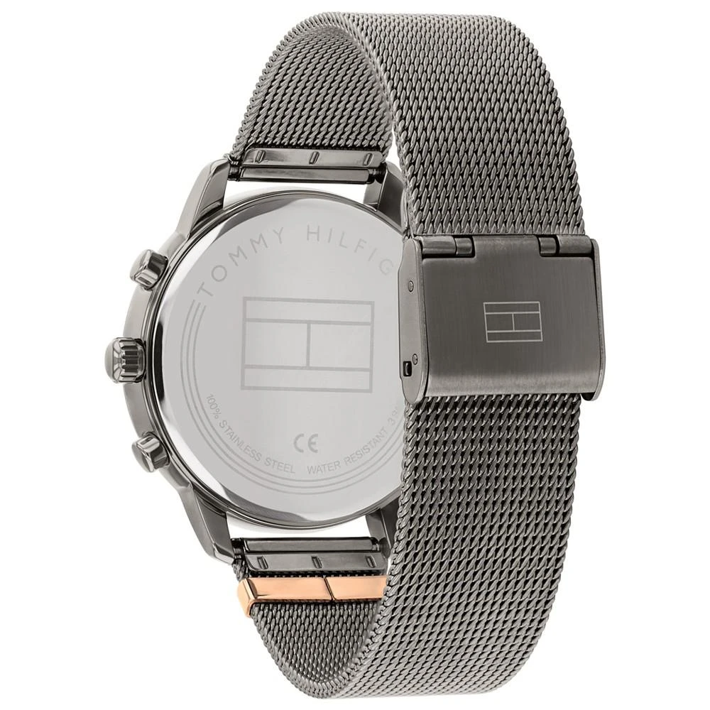 商品Tommy Hilfiger|Women's Gunmetal Stainless Steel Mesh Bracelet Watch 38mm,价格¥733,第4张图片详细描述