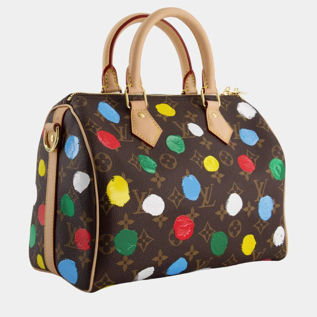 商品[二手商品] Louis Vuitton|Louis Vuitton X Yayoi Kusama 25 Speedy Bag Bandouliere in Monogram Canvas,价格¥32336,第2张图片详细描述