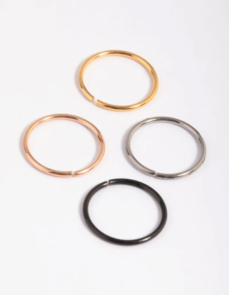 商品Lovisa|Titanium Basic Nose Ring Pack,价格¥175,第1张图片