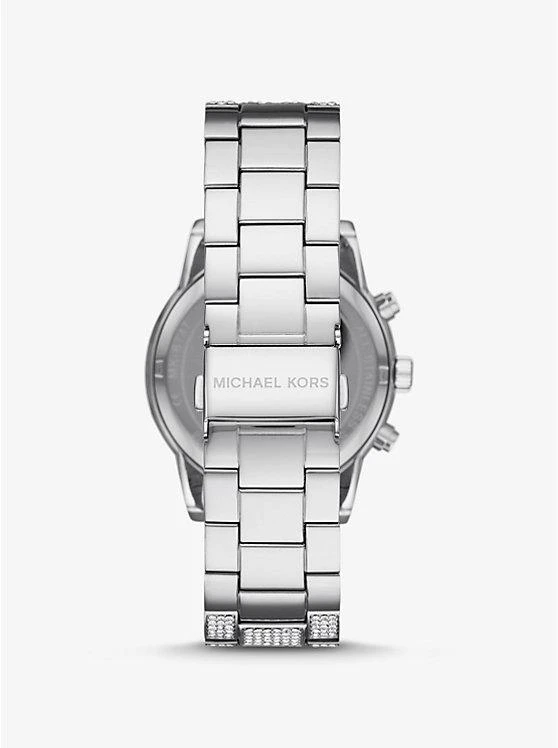 商品Michael Kors|Ritz Pavé Silver-Tone Watch,价格¥3737,第3张图片详细描述