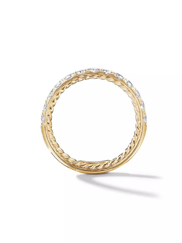 商品David Yurman|DY Eden Partway Band Ring in 18K Yellow Gold,价格¥21727,第2张图片详细描述