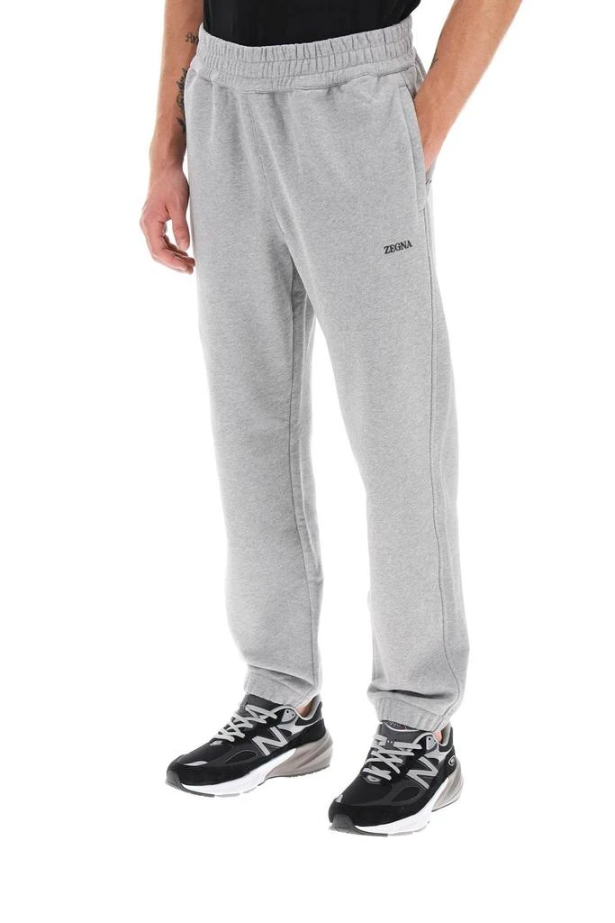 商品Zegna|Joggers With Rubberized Logo,价格¥1772,第4张图片详细描述