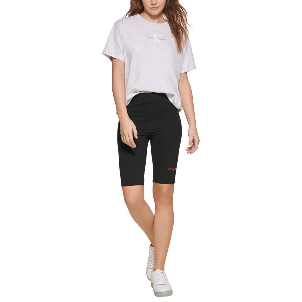 商品Calvin Klein|Pride 9" Bike Shorts,价格¥220,第7张图片详细描述
