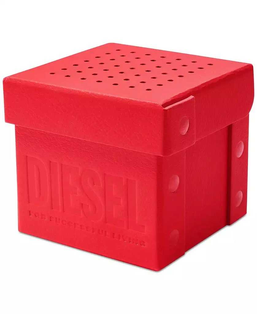 商品Diesel|Men's Chronograph Griffed Gold-Tone Stainless Steel Bracelet Watch 48mm,价格¥1276,第5张图片详细描述