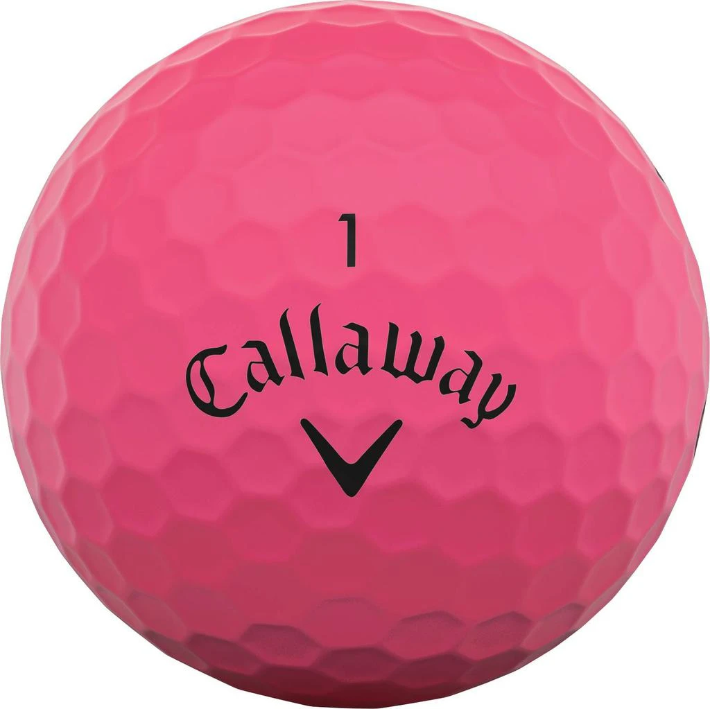 商品Callaway|Callaway 2021 Supersoft Matte Pink Golf Balls,价格¥206,第3张图片详细描述