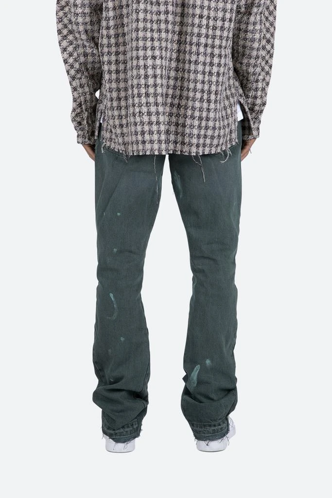商品MNML|B415 Flare Denim - Olive,价格¥440,第4张图片详细描述