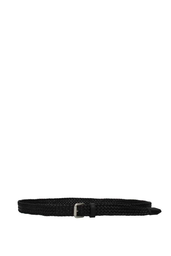 商品Bottega Veneta|Thin belts Leather Black,价格¥1884,第1张图片