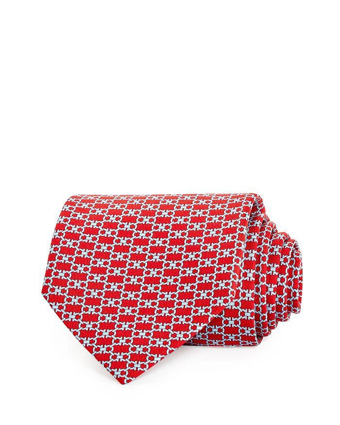 商品Salvatore Ferragamo|Gancini Silk Classic Tie,价格¥1170,第1张图片