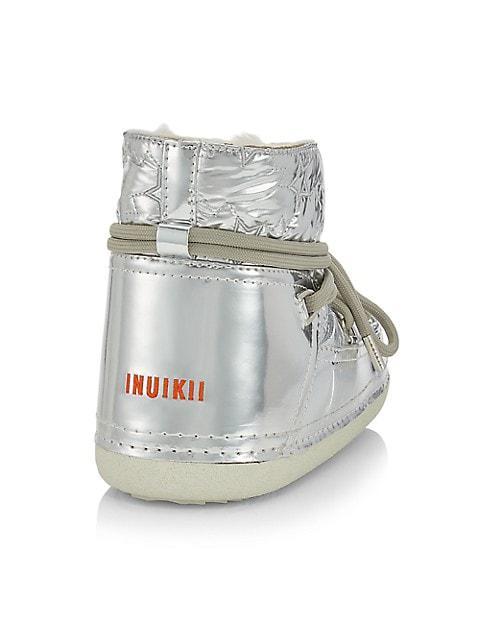 商品INUIKII|Bomber Star Metallic Sneaker Boots,价格¥3641,第5张图片详细描述