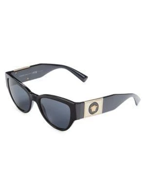 商品Versace|55MM Cat Eye Sunglasses,价格¥1133,第1张图片