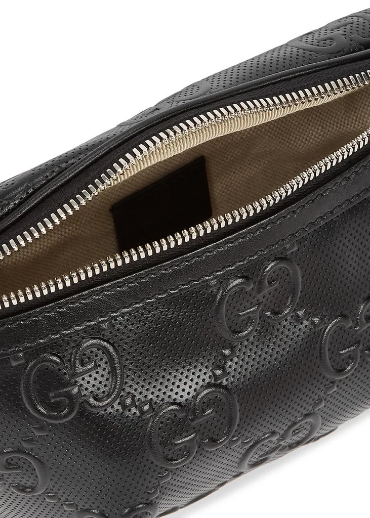 商品Gucci|GG Tennis monogrammed leather belt bag,价格¥8226,第4张图片详细描述